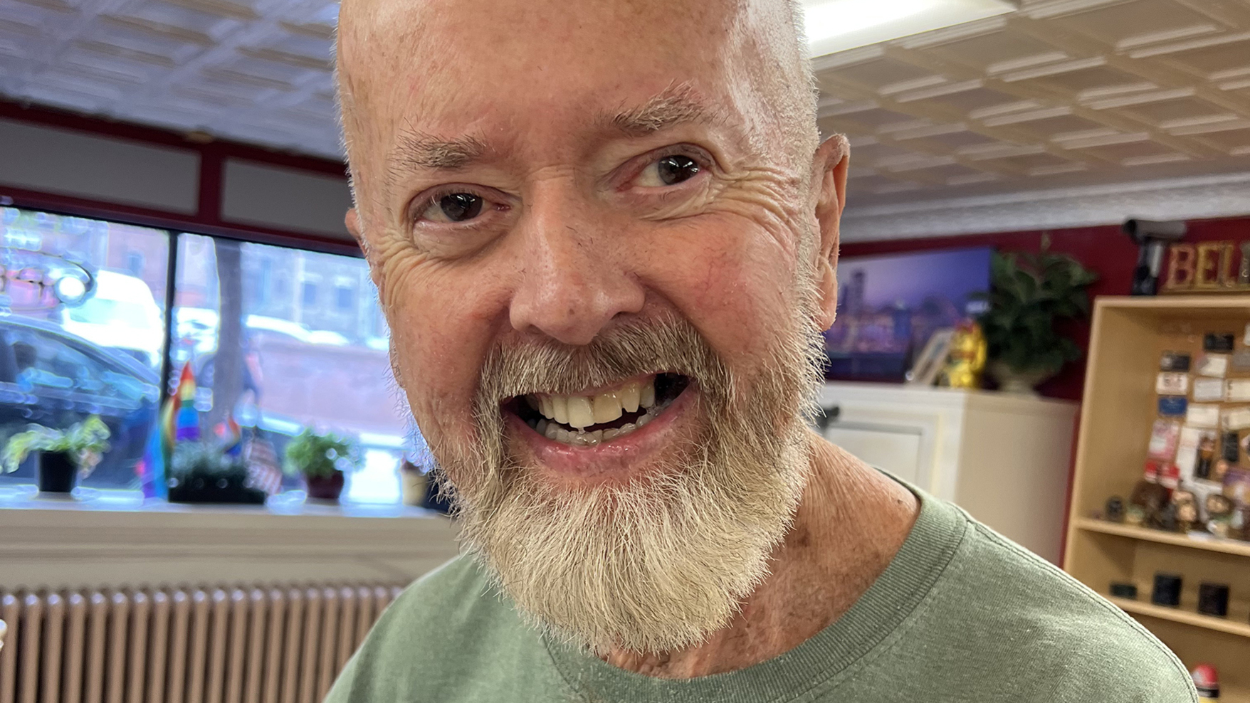 Robert "Bob" Helsley was an avid collector of antique posters.